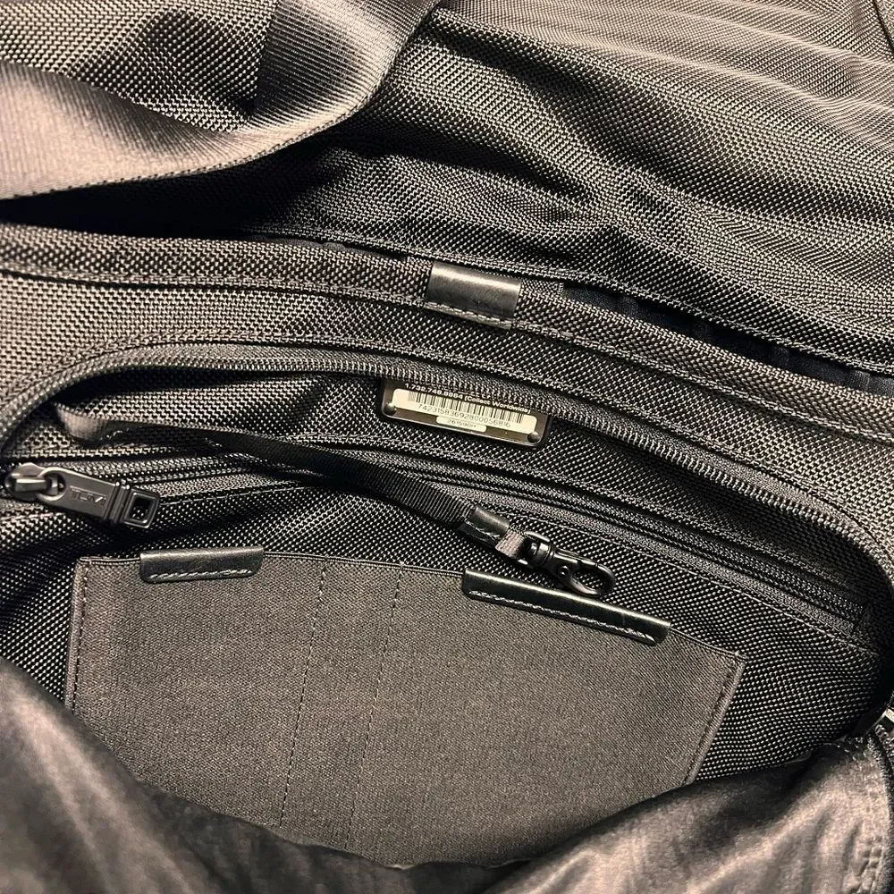 TUMI Black Messenger Bag